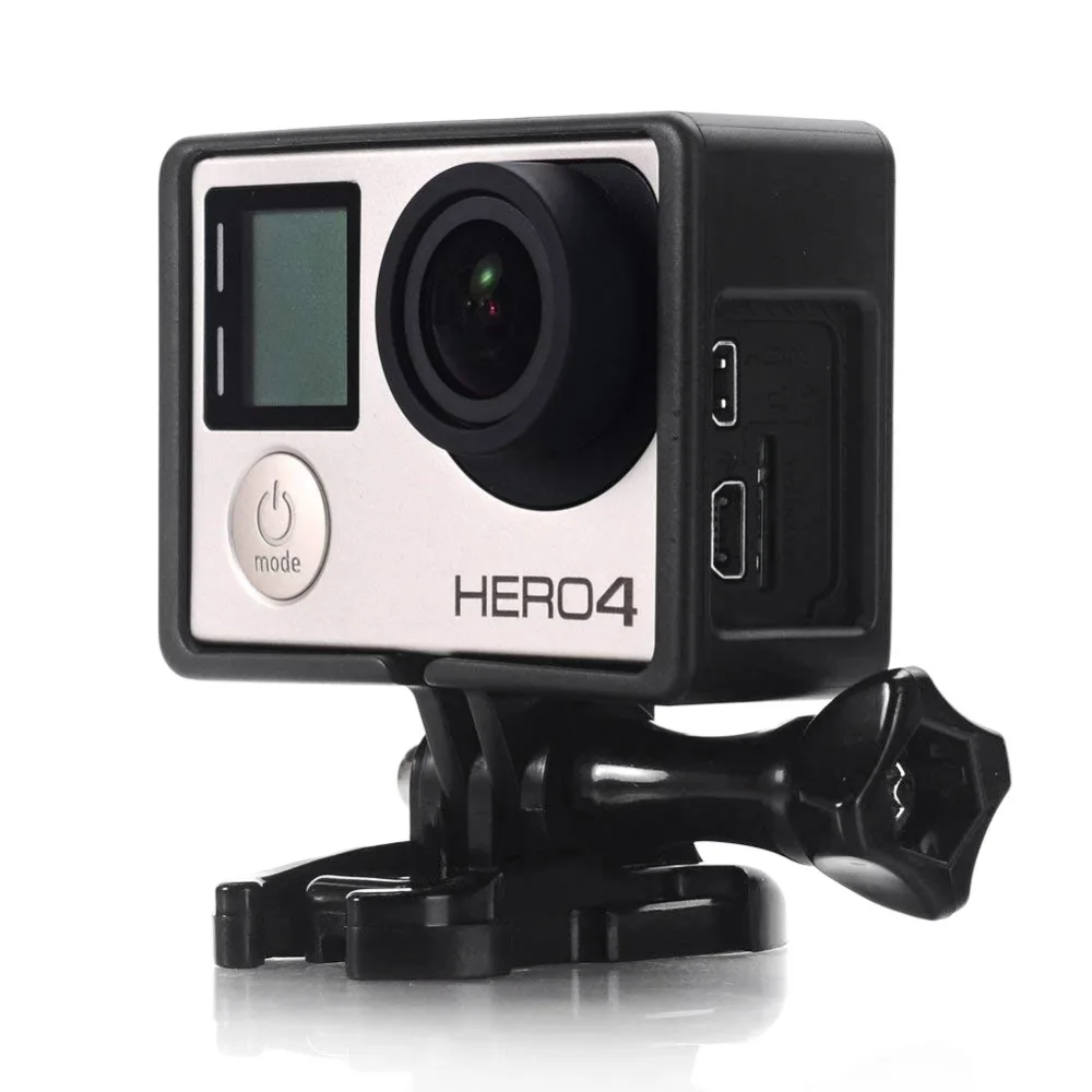 Стандартная защитная рамка для Gopro Hero 4 3+ черный 3 чехол для камеры защитное крепление для Go Pro 3+ 4 аксессуары для камеры