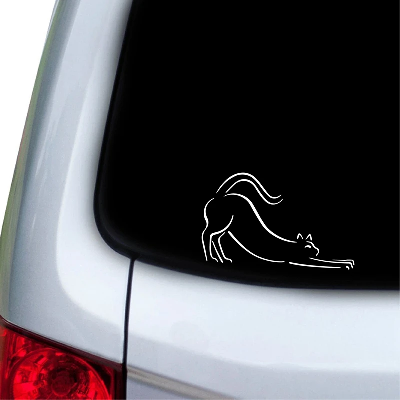 

Picasso Cat Decals Car Window Decor , Abstract Cat Lines Removable Vinyl Sticker For Car Laptop Notebook Decoration