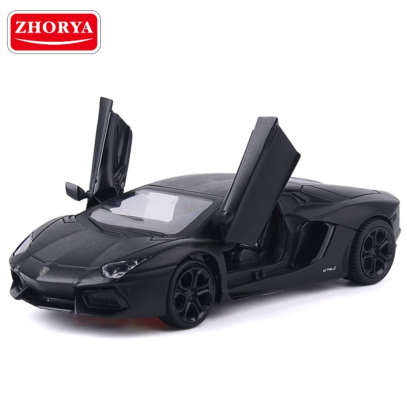 Enzo Ferrari 1:32 Model Cars Sound /& Light Alloy Diescast Toys Gifts Golden New