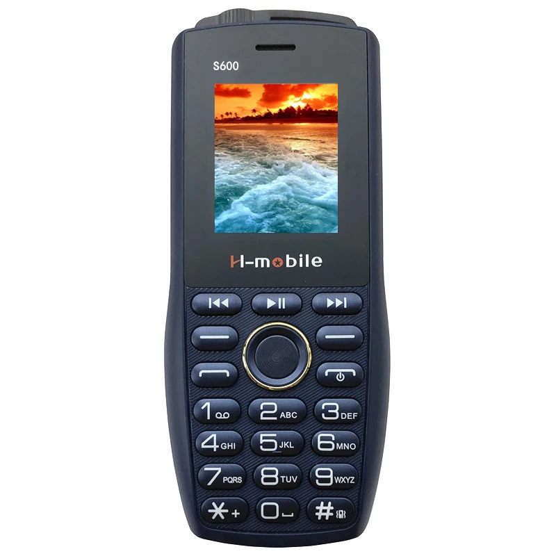 

Original Dual Card Mobile Phone MP3 FM Camera Bluetooth Big Torch lound sound Cell Phone H-Mobile S600 Russian Keyboard
