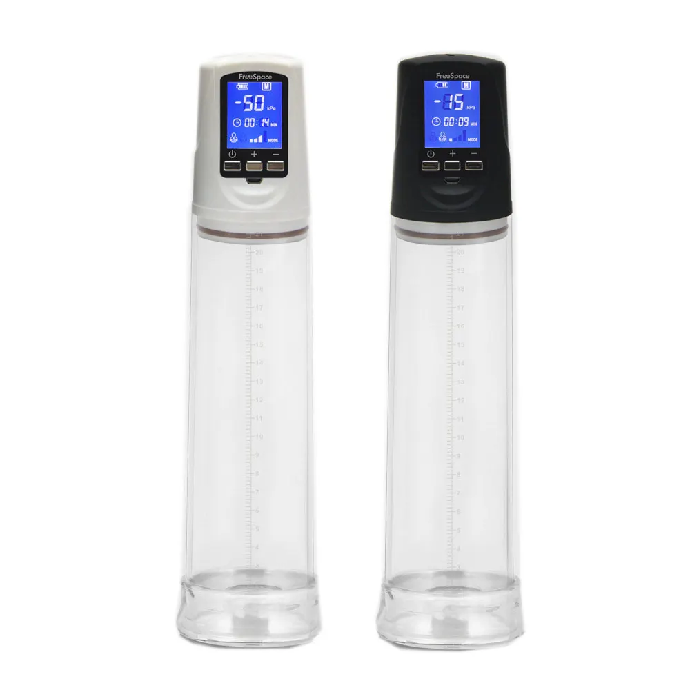 

Rechargeable Big Screen Electric Automatic Male Pump Enlarger Enlargement Digital Display Adults penes Enhancer Like Proextender