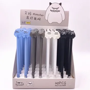

40 pcs Gel Pens Cartoon Hello Baby black colored gel-inkpens for writing Cute stationery office school supplies