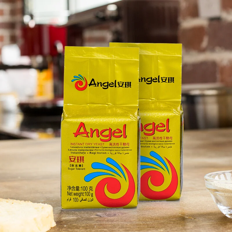 Angel 100 г сахара Толерантные мгновенные сухие дрожжи для хлеба