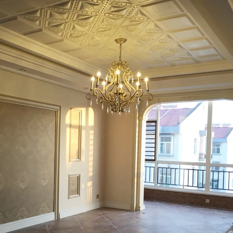 Luxury Crystal Chandelier Lighting Lamp Candle Luxury Crystal Chandelier Lighting Lamp Candle Brief Fashion Living Room French Style In Chandeliers From Lights
