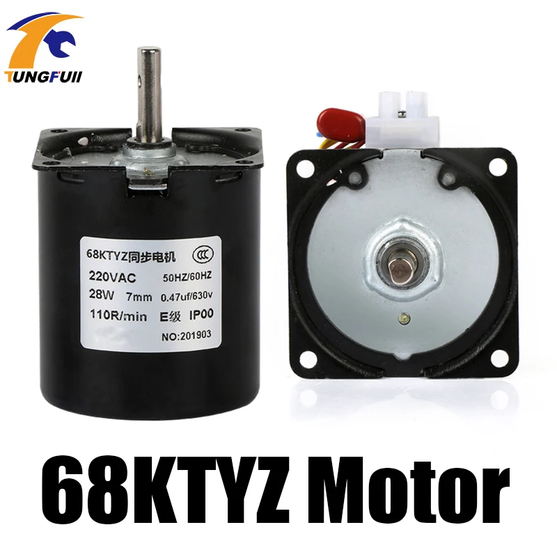Synchronous Motor With Gear Reducer
