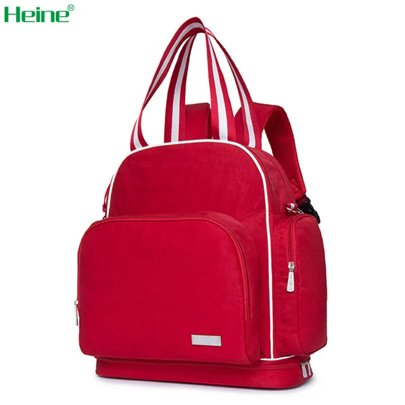 Heine Fashion Mummy Maternity Nappy Bag Large Capacity Baby Bag Travel Backpack Designer Nursing