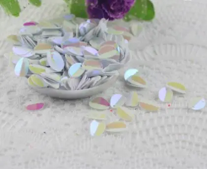 colour2 750 шт 20 г форма яйца ПВХ свободные блестки DIY Набор глиттеров для дизайна ногтей/шитья/свадебные конфетти украшения - Цвет: colour2