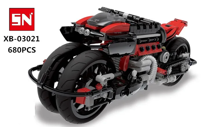 

XB-03021 680pcs Peregrine falcon batman motorcycles building block bricks sets children gift baby toys