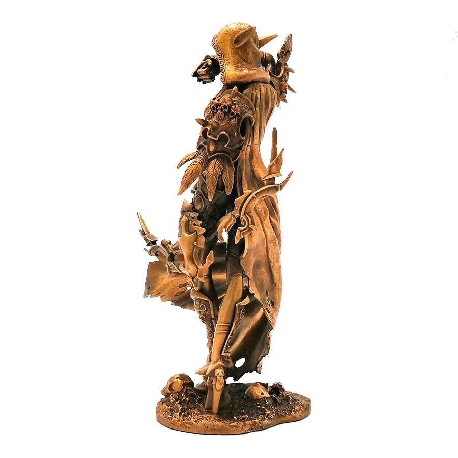 WOW гнев короля лича леди Sylvanas Windrunner бронзовые статуи для украшения Статуэтка Коллекционная фигурка подарки для мужчин