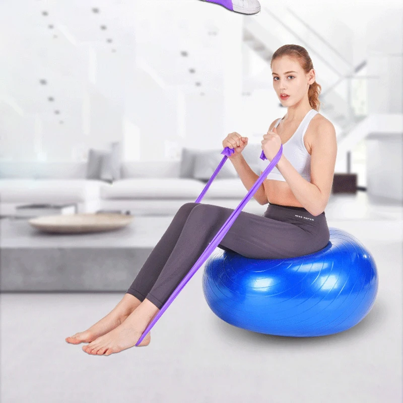 

Gym Fitness Equipment Strength Training Latex Elastic Resistance Bands Workout Crossfit Yoga Rubber Loops Sport Pilates