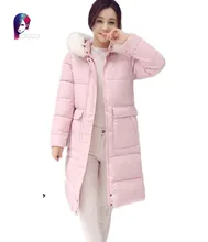 2016 Winter New Jacket Women Long Section Thickening Coats Of Female Fashion Hot Sell Cotton Jeckets