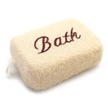 Ванная комната Бытовая Губка для ванной мягкий спа массаж душ Чистящая Щетка для купания инструменты