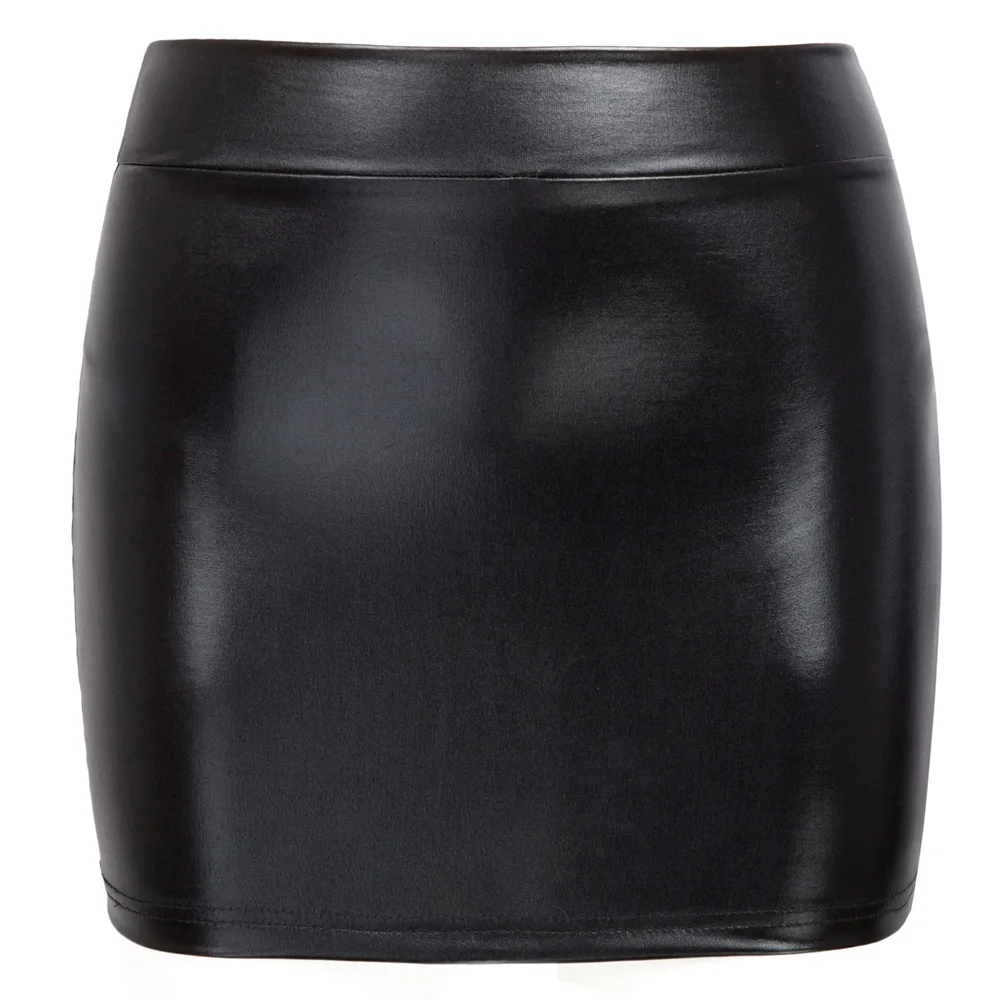 

Sexy Mini Pencil Skirt 2018 Women High Waist Shiny Stretchy Ladies Clubwear Party Skirt Faldas Mujer Bodycon OL Midi Skirts