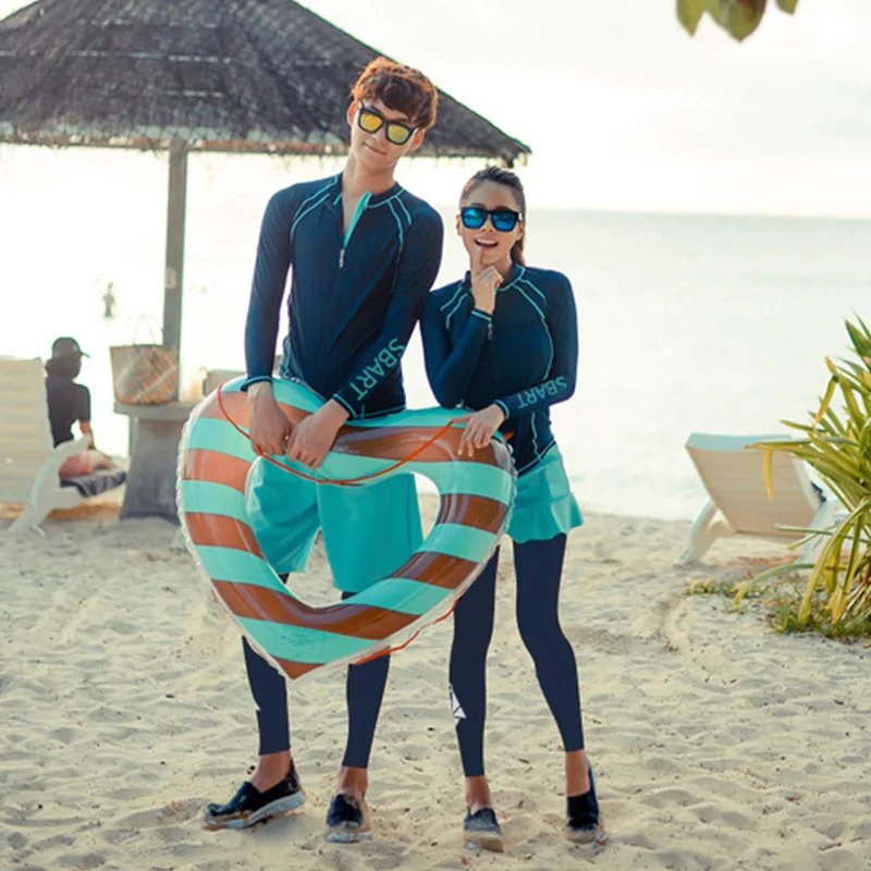swimming leggings and top