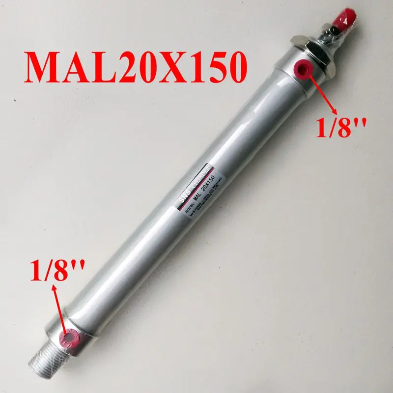 Buy Single Rod Cylinder MAL20X150 Bore 20mm Stroke