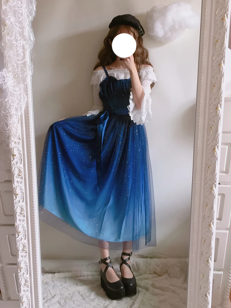 galaxy blue black starry fairy dress Buying Guide: Choosing a and Summer Style Buy Milano Moda Men's DressX It is recommended as Size:12-18 Months (90cm)