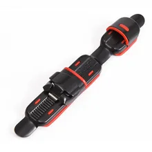 1 pçs metal carretel de assento deck vara de pesca clipe cabido roda ferramentas almofada de borracha titular acessório rock pesca equipamento