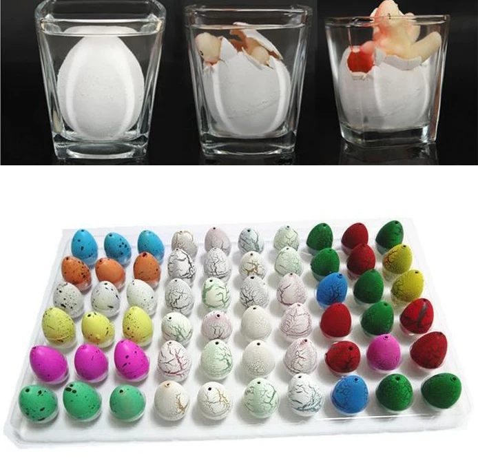 Magic Hatching Dinosaur Egg Growing Pet Toys Add Water Growing Dino Eggs Surprise Plastic