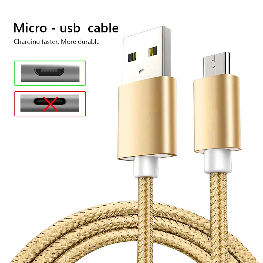 CBAOOO 2 шт 3 м микро USB кабель быстрое зарядное устройство мини USB кабель для телефона QC3.0 3A шнур для зарядки данных внешний аккумулятор кабели для мобильных телефонов