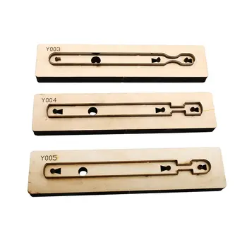 

leather key chain ring shape laser punch die Steel Blade PVC EVA sheet cutter mold,DIY Watch belt Leather cutting die