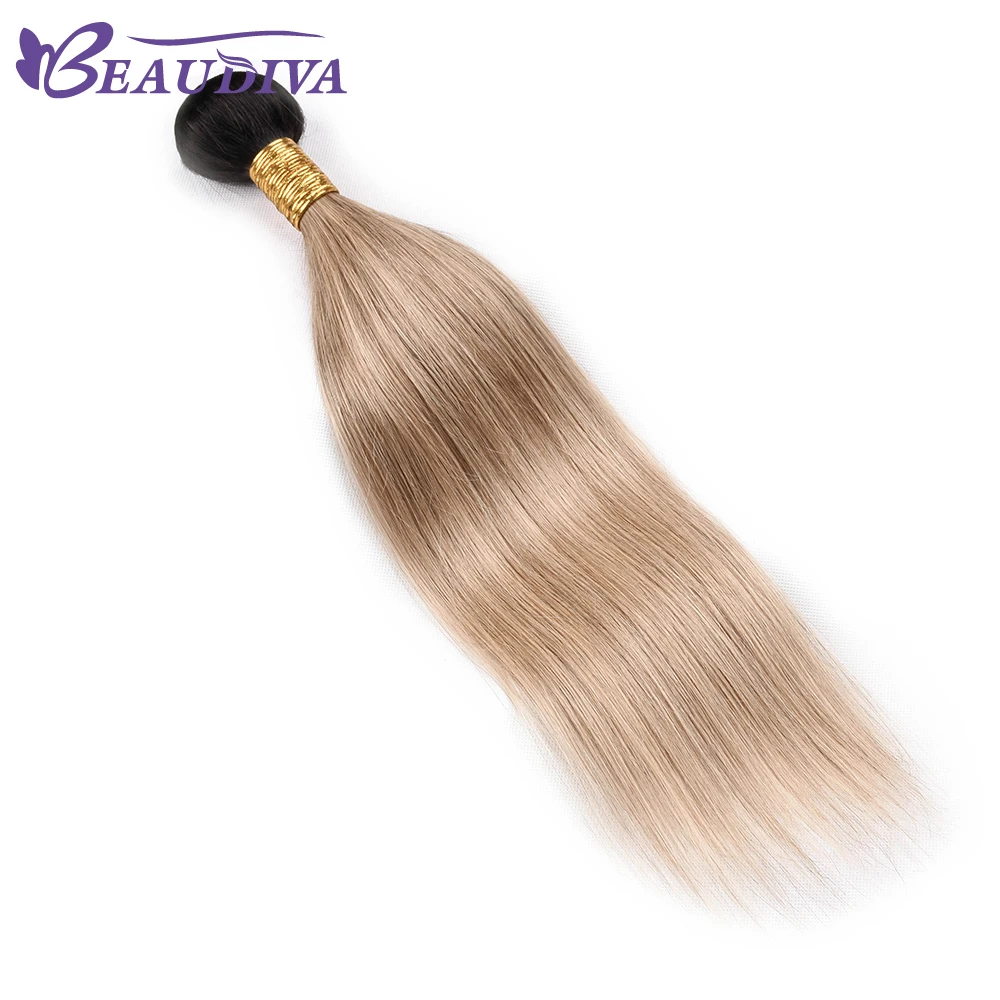 BEAU DIVA TB/светло-коричневый Бразильские прямые пучки волос плетение человеческих волос Связки только одно Инструменты для завивки волос