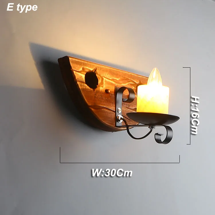 E type wall lamp