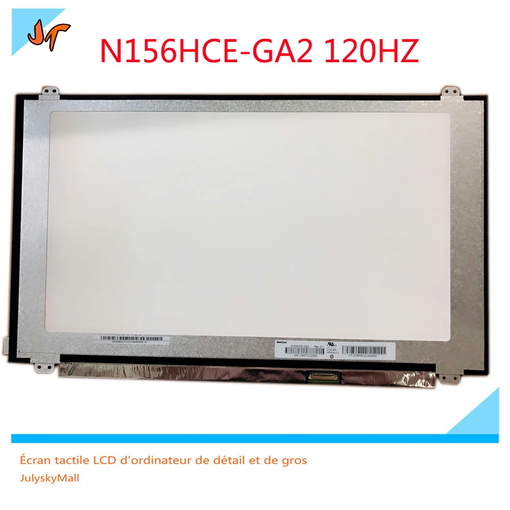 120 Гц 15," светодиодный ЖК-экран для ноутбука, точное обновление N156HCE-GA2 ips 1920x1080 FHD sRGB eDP 30 контактов, замена панели