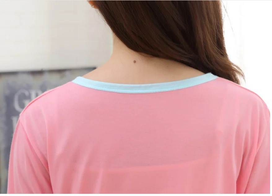 2019 3pcs/set lace hem hat long sleeve nursing tees and full length pants clothing set maternity plus size breastfeeding pajamas