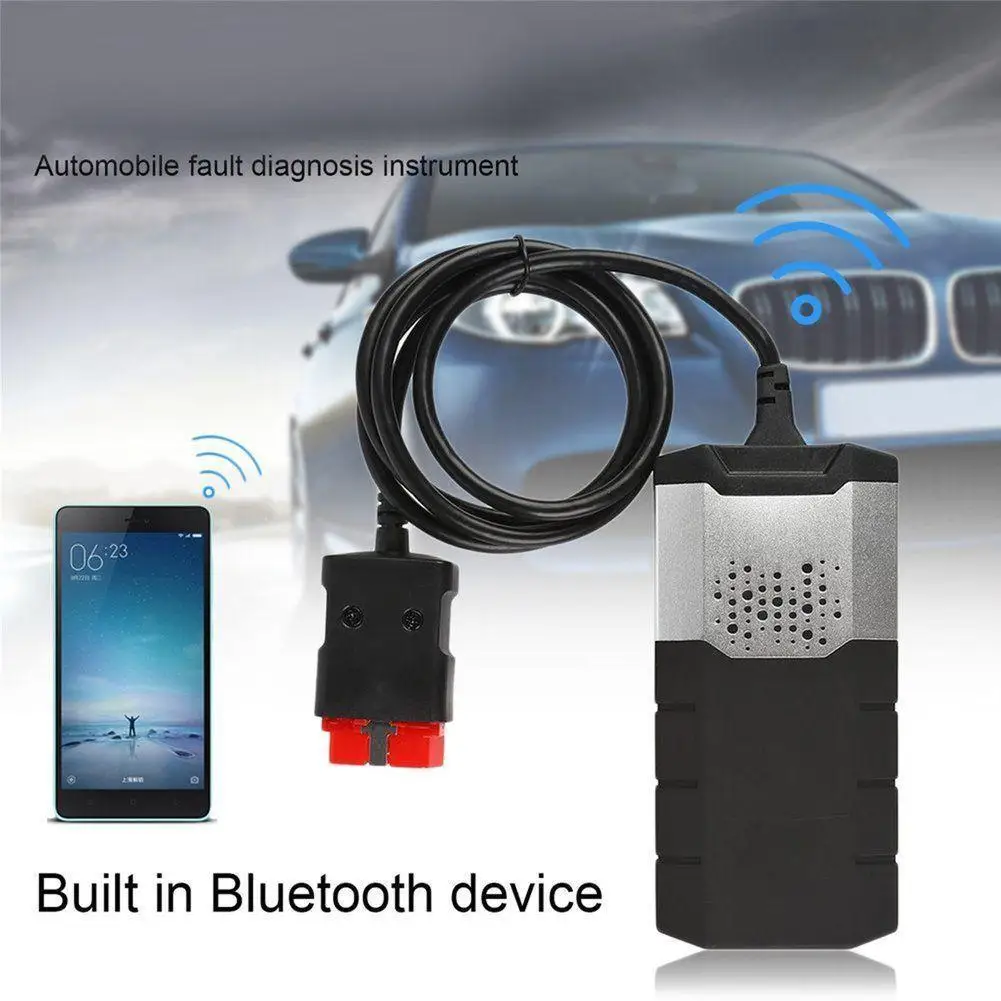 Universal Car Cable VD TCS CDP PRO OBD2 Bluetooth Auto Scanner OBDII 2