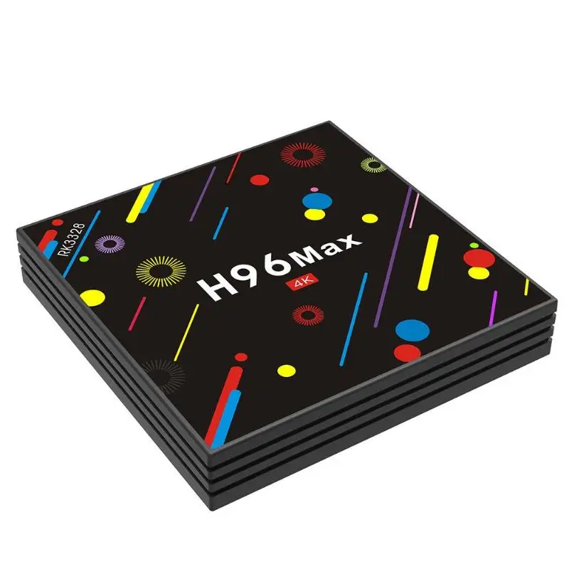 

H96 Max Quad-core Android 7.1 Smart TV Box 4G+32G USB3.0 WiFi BT HDMI 4K