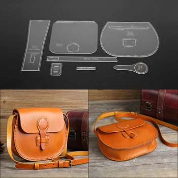 DIY Leather Shoulder Bag Templates 1