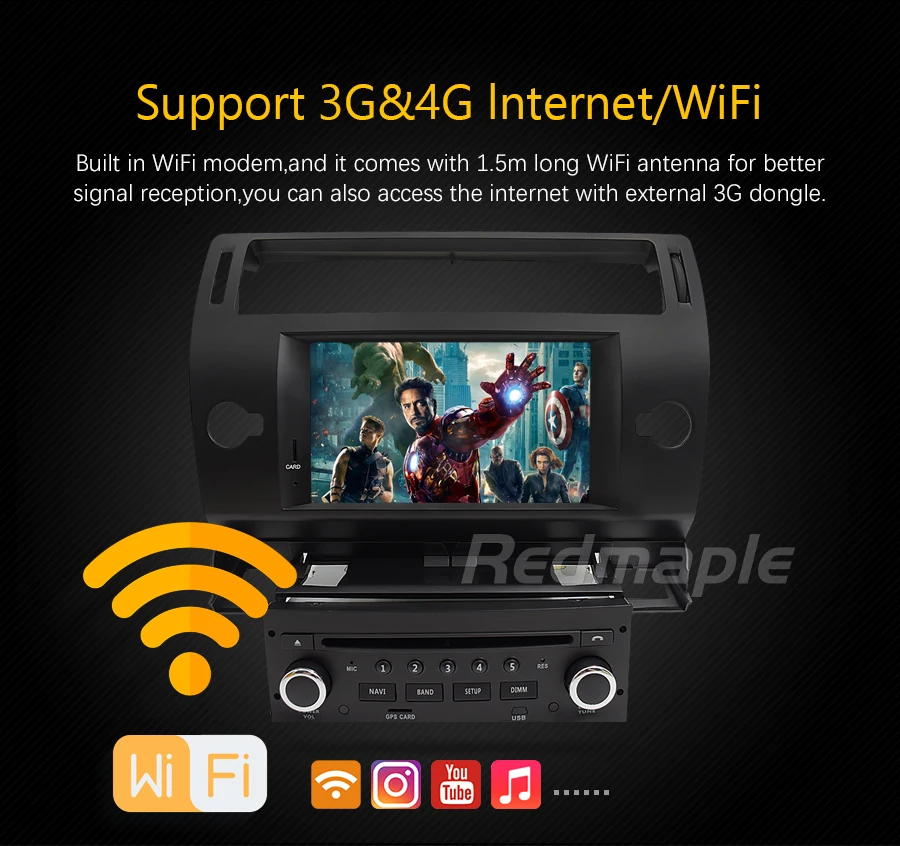 Cheap Octa Core Android 9.0 Car Radio GPS Navigation Multimedia Stereo For Citroen C4 C-Triomphe C-Quatre 2004-2009 Auto DVD Player 7 Cheap Octa Core Android 9.0 Car Radio GPS Navigation Multimedia Stereo For Citroen C4 C-Triomphe C-Quatre 2004-2009 Auto DVD Player 7