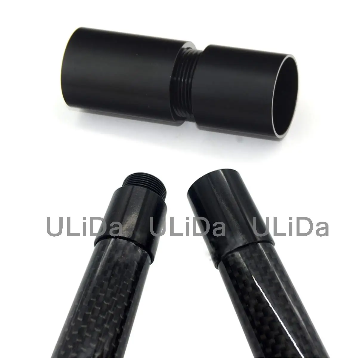 

multi-axis airplane carbon tube joint aluminum alloy Connector suitable for 18mm / 20mm carbon tube for Quadcopter Multicopter