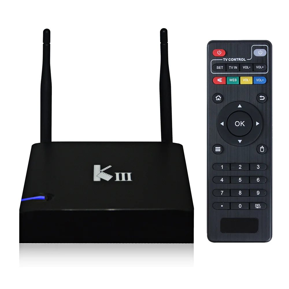 

KIII TV Box Android 5.1.1 Amlogic S905 2G/16G 2.4/5G Dual WiFi DLNA Airplay KODI XBMC Quad-Core UHD 4K 3D Miracast