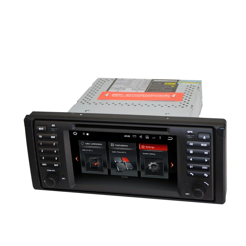 Excellent 7 Inch Android 9.0/9 Car Radio Multimedia For BMW E39 E53 X5 520i 525i 530i Support Bluetooth GPS Navigation WiFi OBD II 3