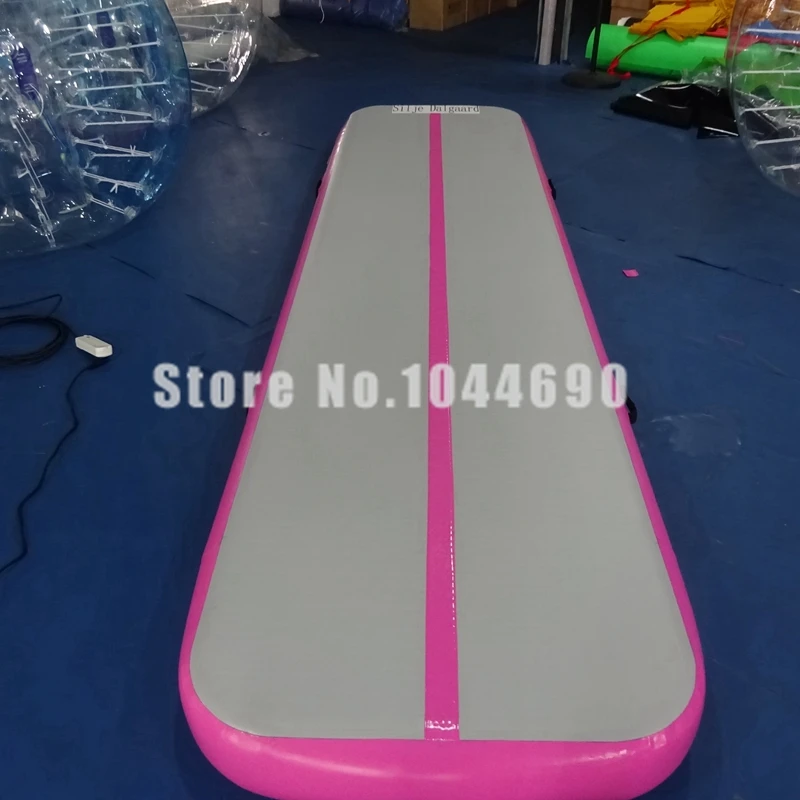Cheap price 6*2m tumble air track,gymnastics air track for salein