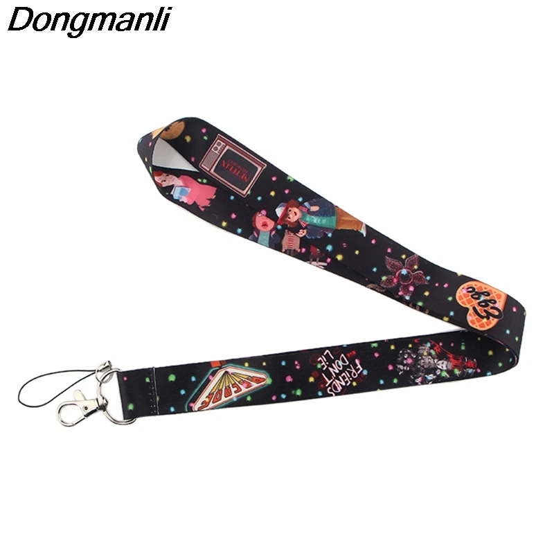 P3918 Dongmanli странные вещи ТВ Ожерелье бейдж со шнурком ID Lanyards/Мобильный телефон Веревка/ключ нашейные ремешки Ремешки