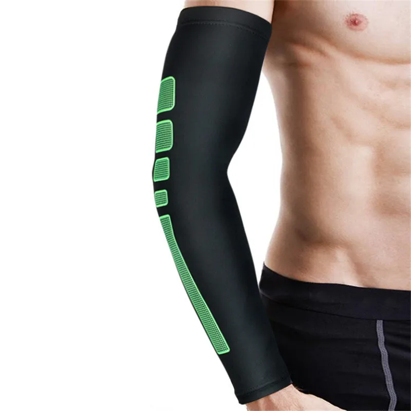 1PC High Elastic Basketball Arm Sleeves Armband Soccer Volleyball Elbow