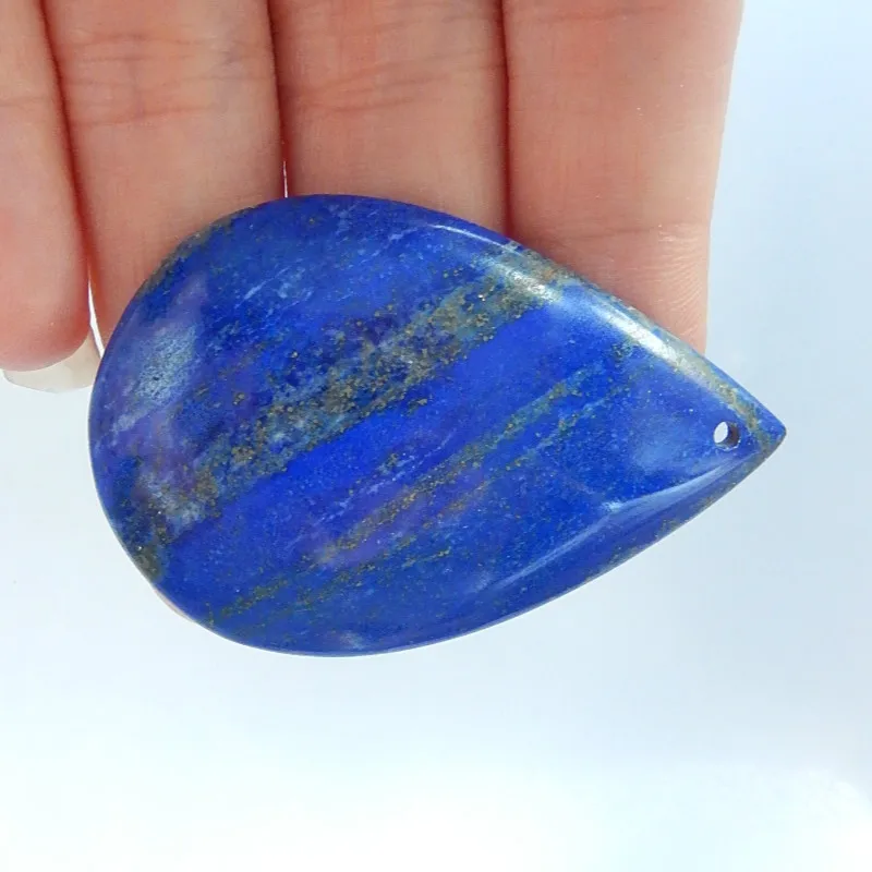 

Fashion Jewelry ,Lapis lazuli,Gemstone women pendant bead,50x34x6mm,16.5g