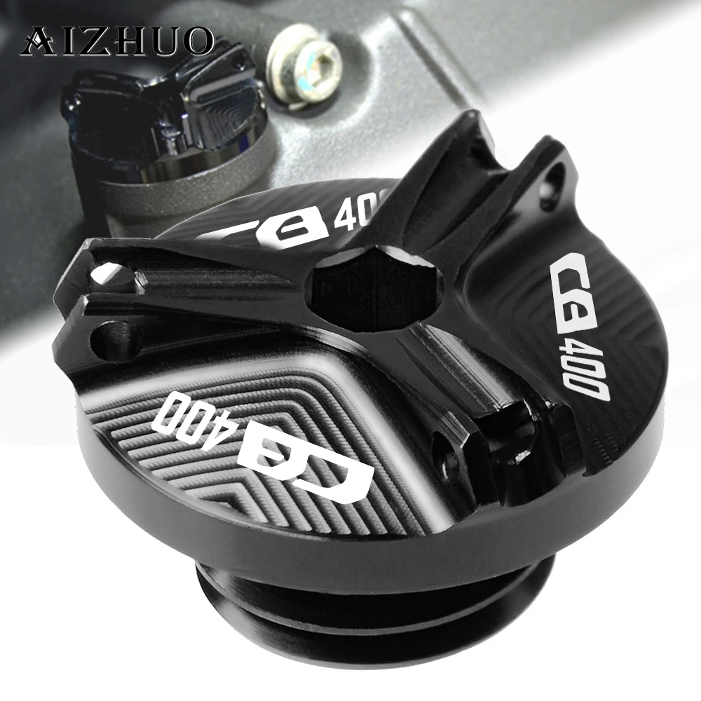 

Motorcycle Engine Oil Filler Cup Cap Oil Filler Cap Plug Cover For HONDA CB400 CB 400 CB400SF CB 400 SF ABS CB400VTEC 1992-1998