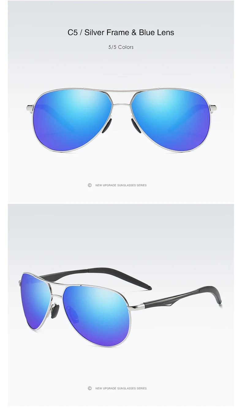 YOK'S поляризованные желтые солнцезащитные очки ночного видения, мужские очки пилота, алюминиевые очки для вождения, солнцезащитные очки Oculos HN1031