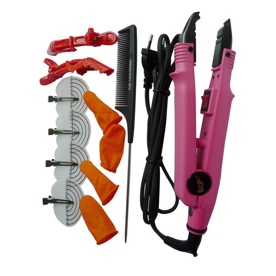 2016 New Style Professional Loof Hair Extension Fusion Iron Tool Pre