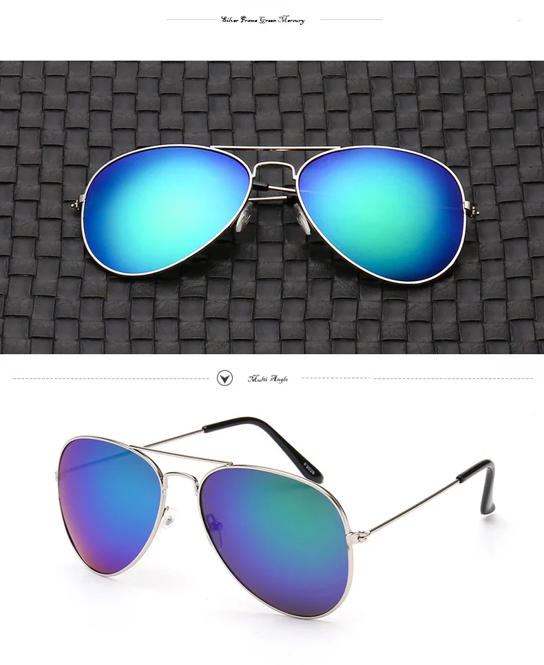 Silverframe green mercury