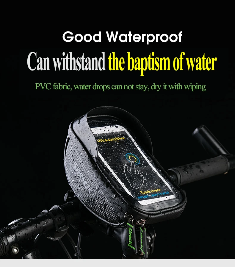 Sireck 6,0 дюймов водонепроницаемый дорожный Mtb велосипедный держатель для телефона, крепление на руль велосипеда, умный держатель для мобильного телефона, велосипедная gps подставка, поддержка