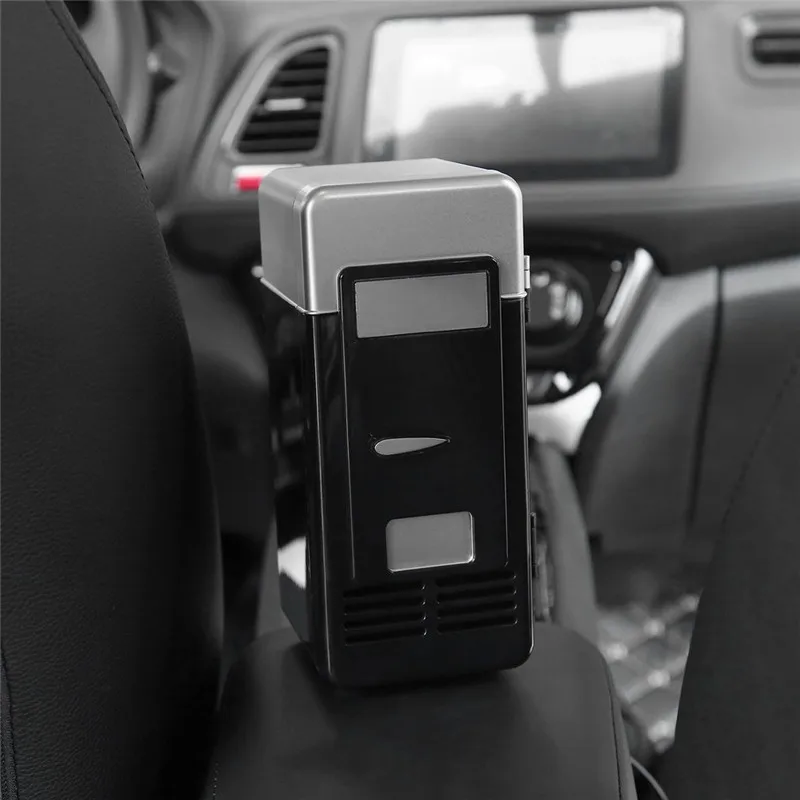 

Mini Car Refrigerator Multi-Function Home Travel Vehicular Fridge Dual-use Box Cooler Temperature Car accessories LED Light