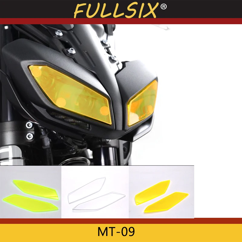 

Motorcycle Parts Headlight Protector Cover Screen Lens for YAMAHA MT09 MT 09 MT-09 mt-09 mt09 2017 2018