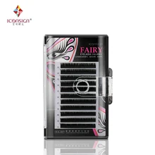 Высококачественные тонкие супер мягкие 0,07 мм толщина B/C Curl натуральные накладные ресницы для наращивания макияж инструменты