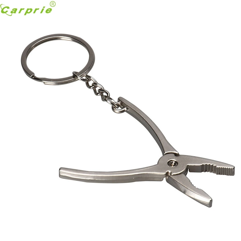 

High Quality Metal Adjustable Creative Tool Vise Key Chain Ring Keyring