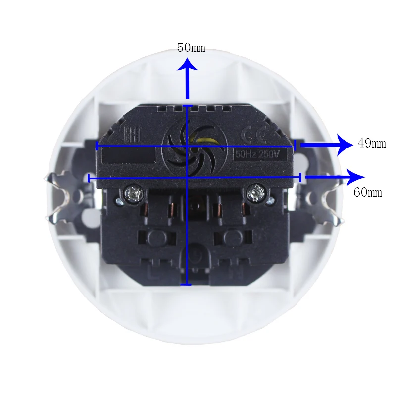 USB настенная розетка двойной USB Порты и разъёмы 5V 2A Usb серебристого цвета акриловая нашивка рамки Высокое качество usb murale FD-03