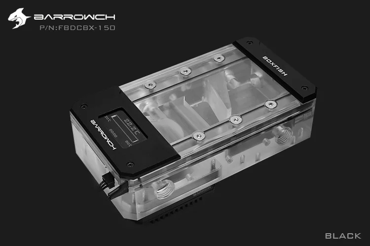 Barrowch FBDCBX, цифровой дисплей PWM 17 Вт насос с комбинаций резервуара, коробка серии Fish DDC, встроенный насос+ резервуар